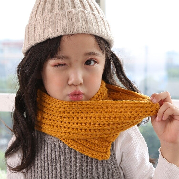 Knitted Kids Winter Scarf