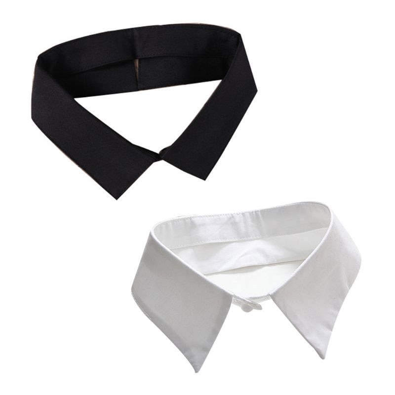 Unisex Detachable Collar for Collarless Shirts