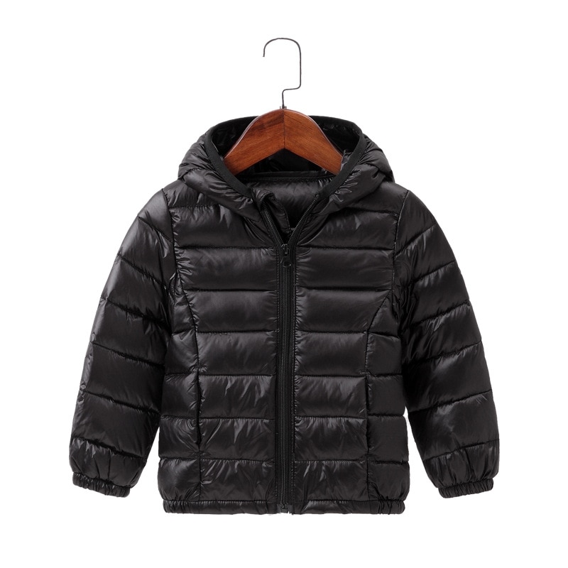 Kids Puffer Jacket With Hood