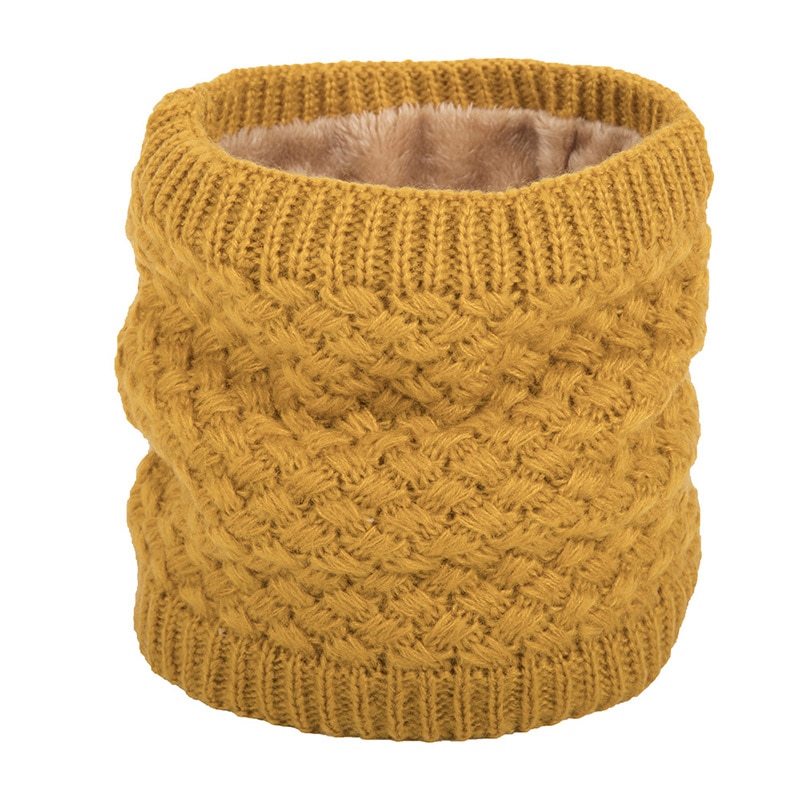 Neck Warmer Scarf Neck Ring Plush