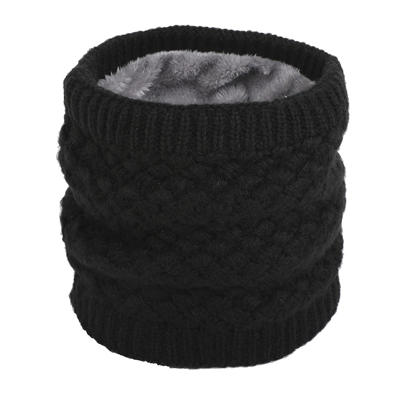 Neck Warmer Scarf Neck Ring Plush