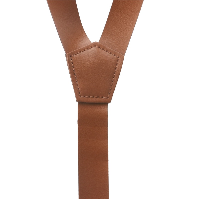 Leather Suspenders Clip On Accessory