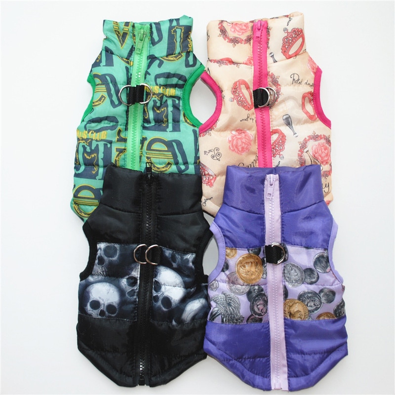 Dog Winter Vest Pet Warm Jacket