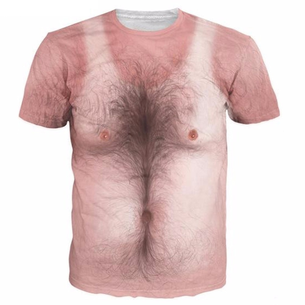 Hairy Chest T-Shirt Funny Shirt