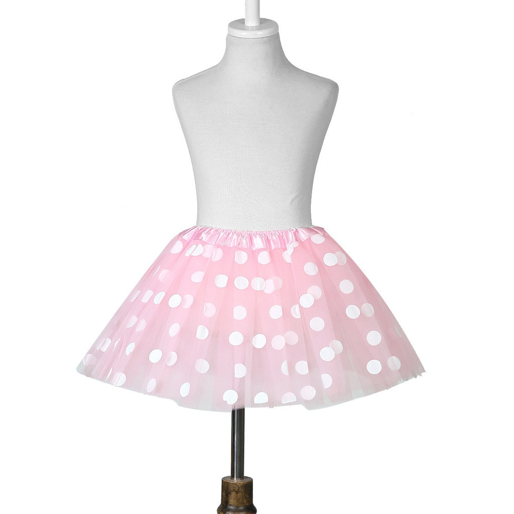 Polka Dot Kids Tulle Skirt