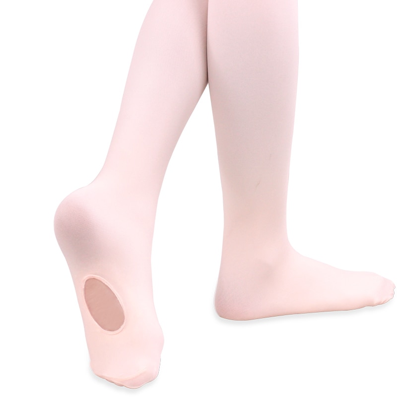 Girls Ballet Tights Convertible Tights