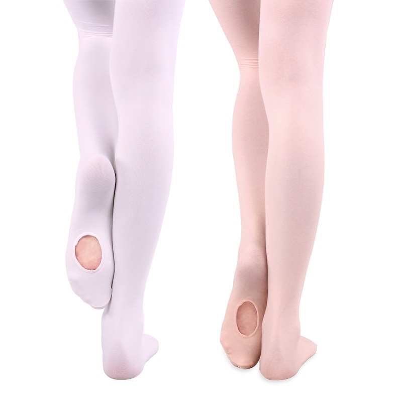 Girls Ballet Tights Convertible Tights