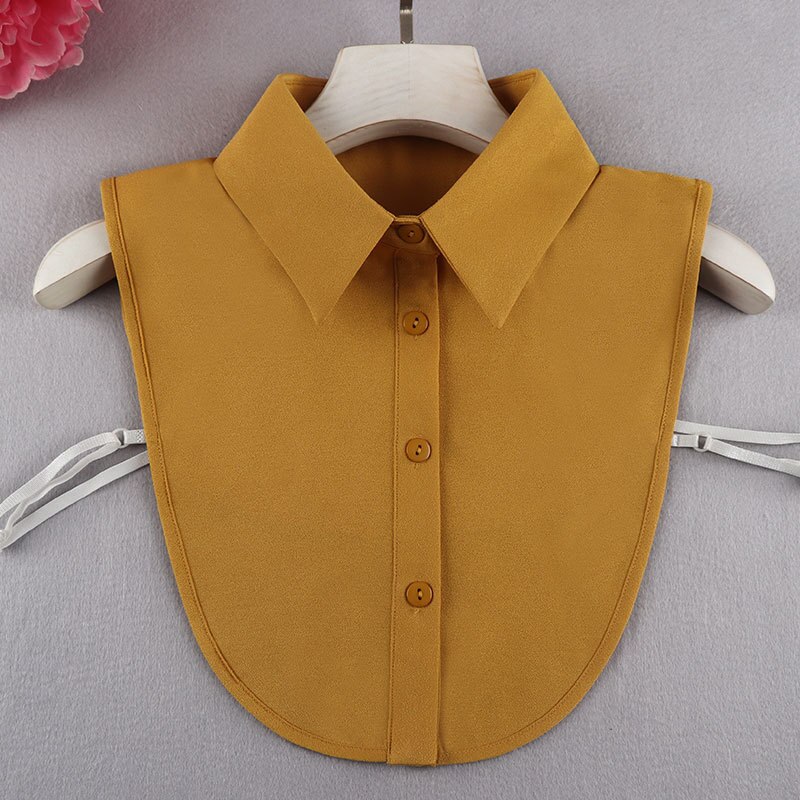 Fake Shirt Collar Blouse Top Decoration