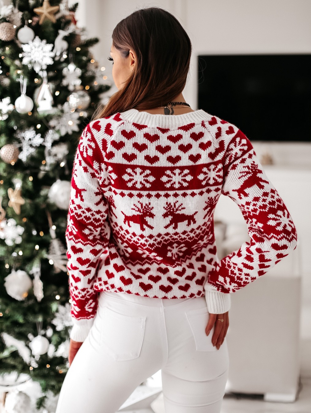 Women’s Christmas Sweater Casual Winter Wear