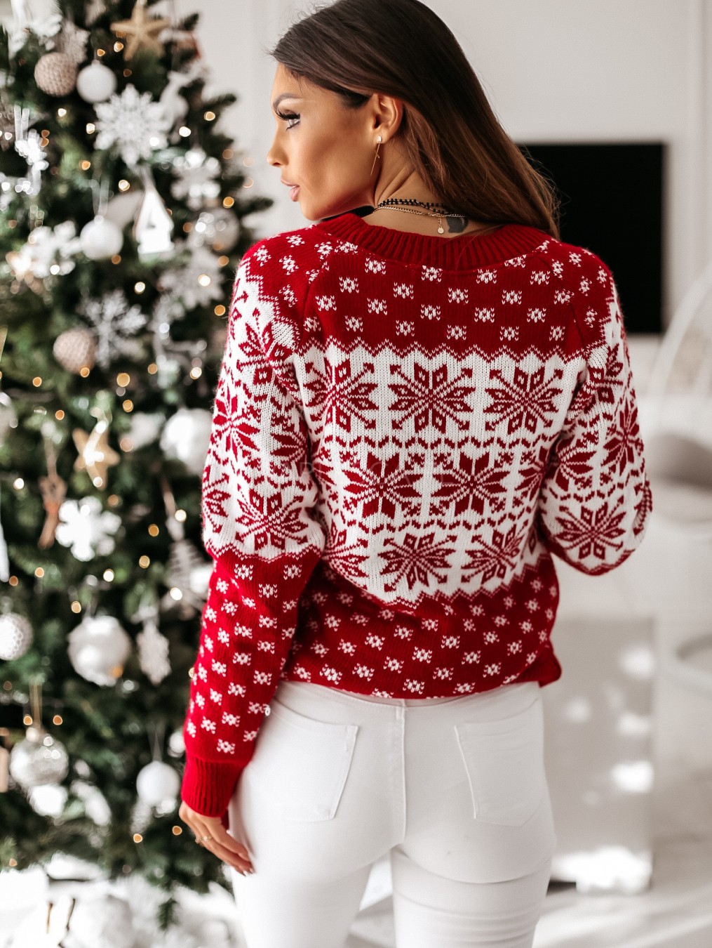 Women’s Christmas Sweater Casual Winter Wear