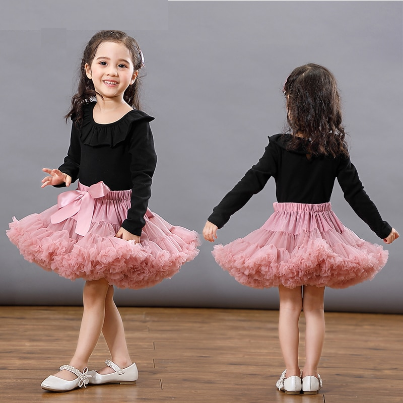 Girls Tutu Skirt Fashionable Fluffy Skirt