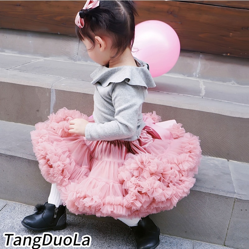 Girls Tutu Skirt Fashionable Fluffy Skirt