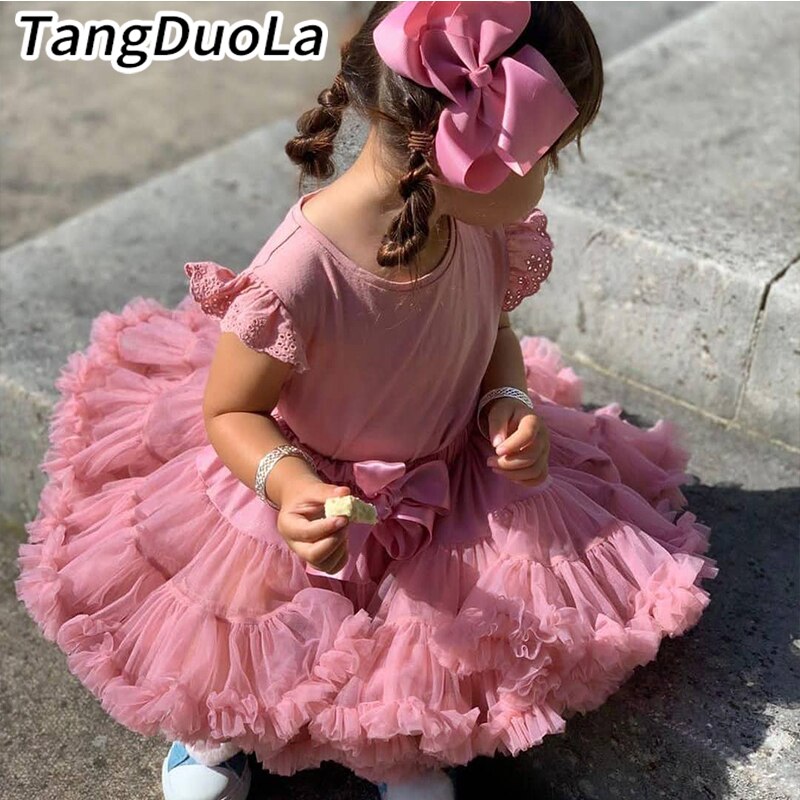 Girls Tutu Skirt Fashionable Fluffy Skirt