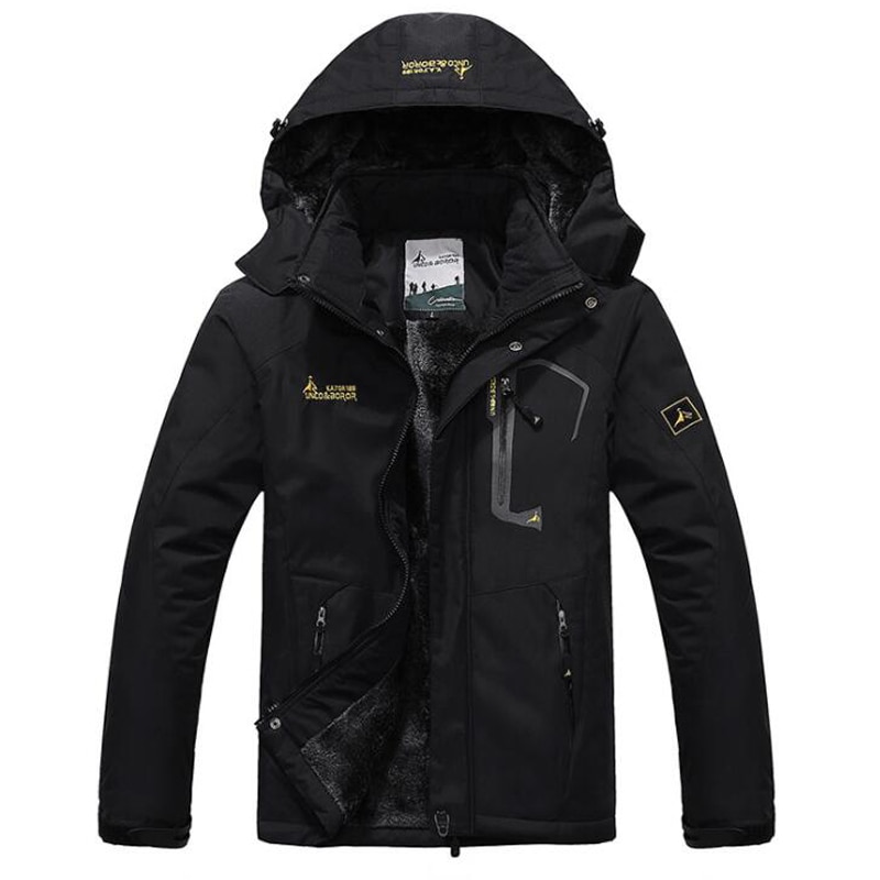 Mens Waterproof Parka Winter Jacket