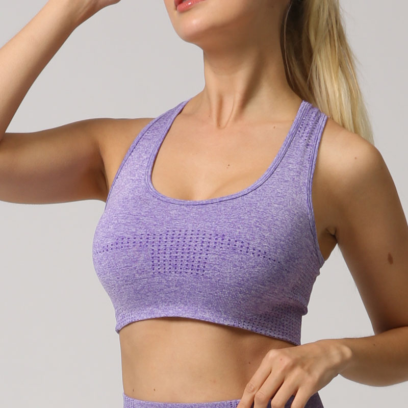 Workout Bra Seamless Padded Sports Bra