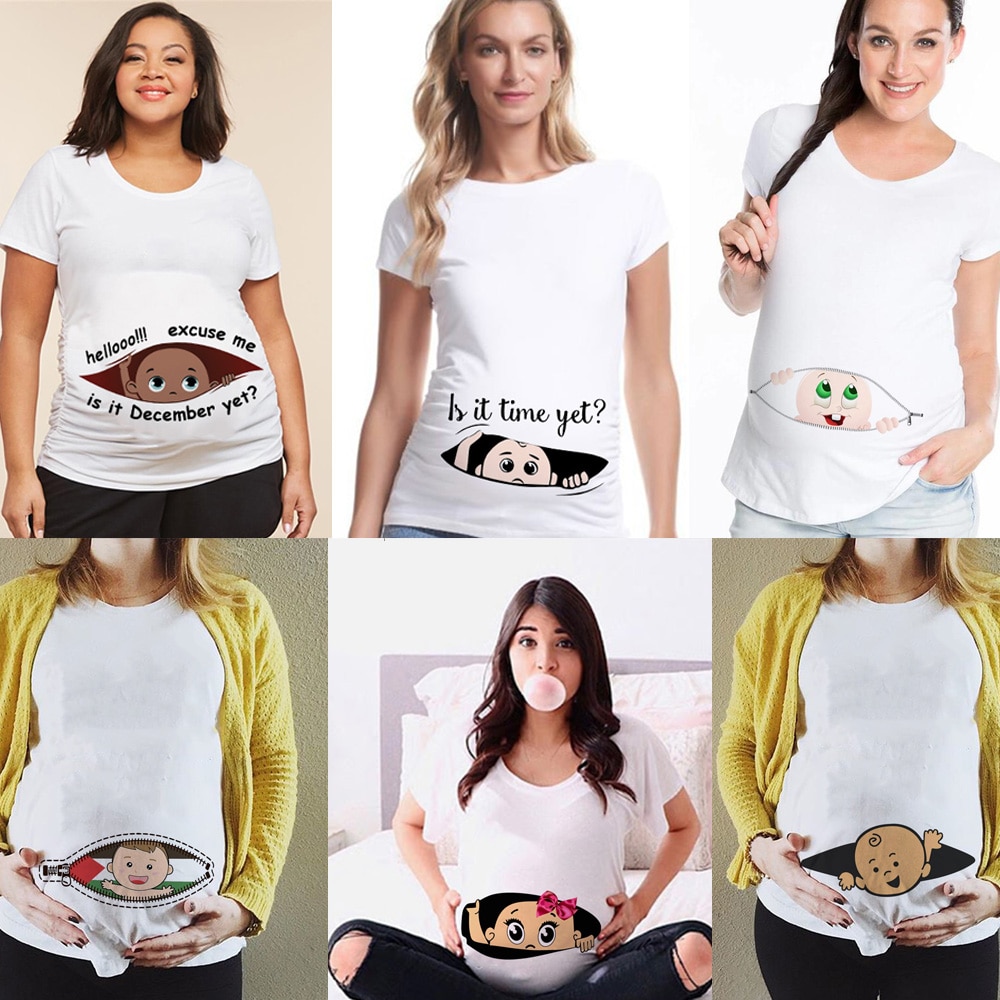 Pregnant T Shirt Comfortable Maternity Wear