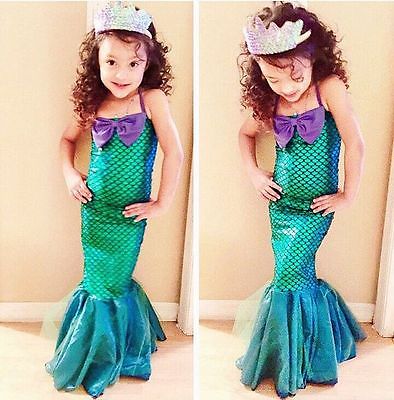 Toddler Mermaid Dress Kid’s Costume