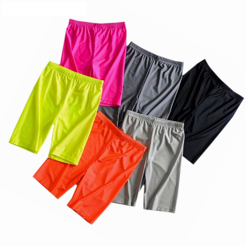 Elastic Biker Shorts for Women