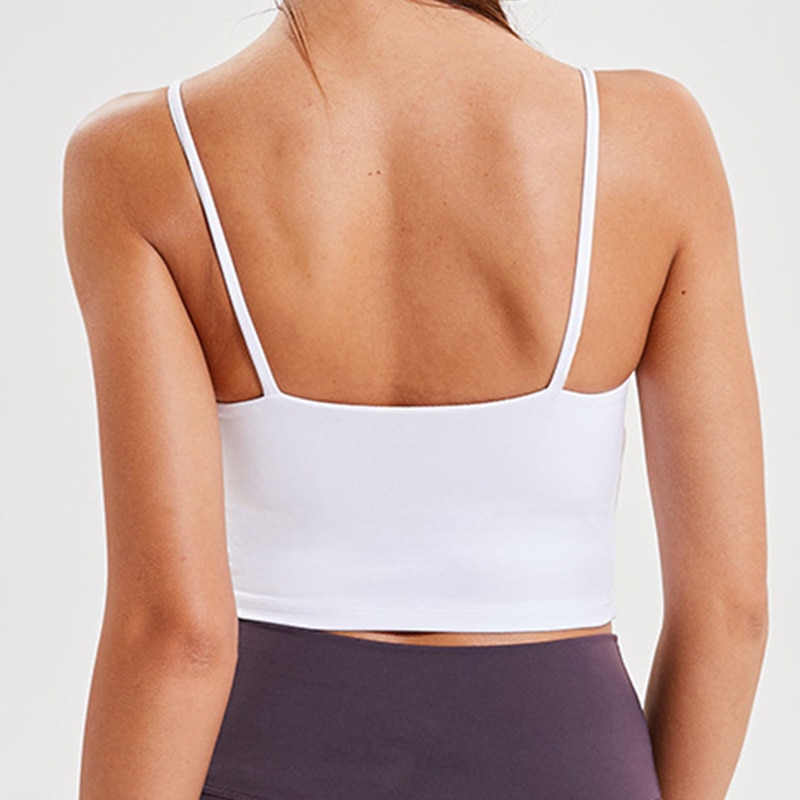 Yoga Sports Bra with Removable Pads