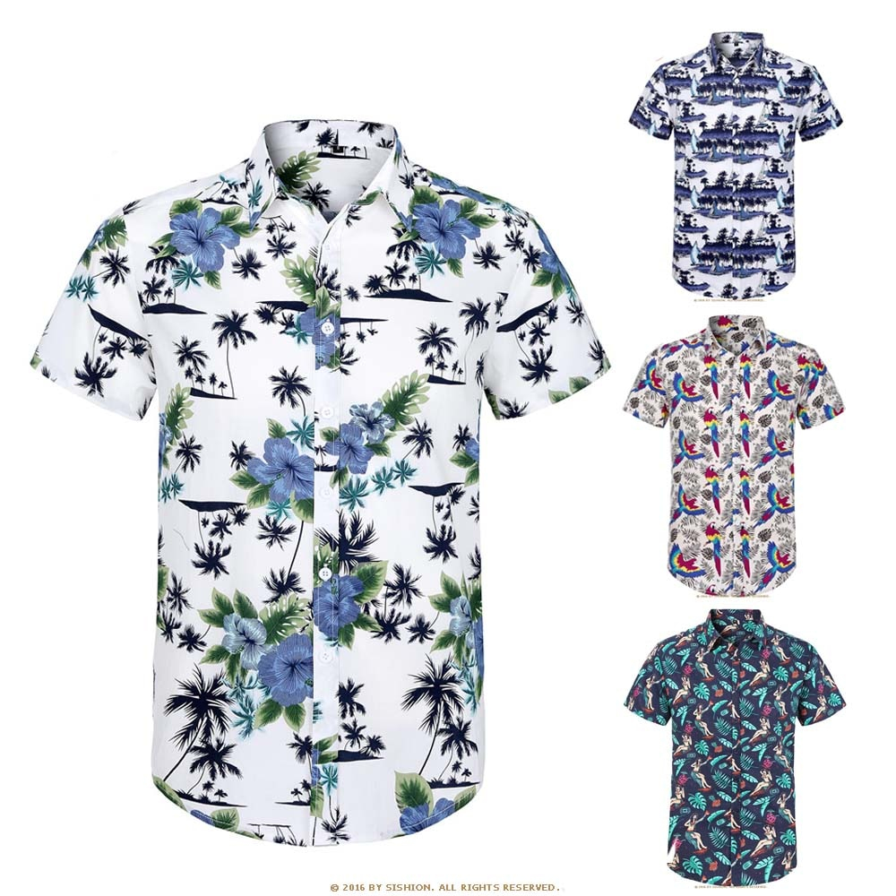 Summer Shirt Hawaiian Shirt For Men