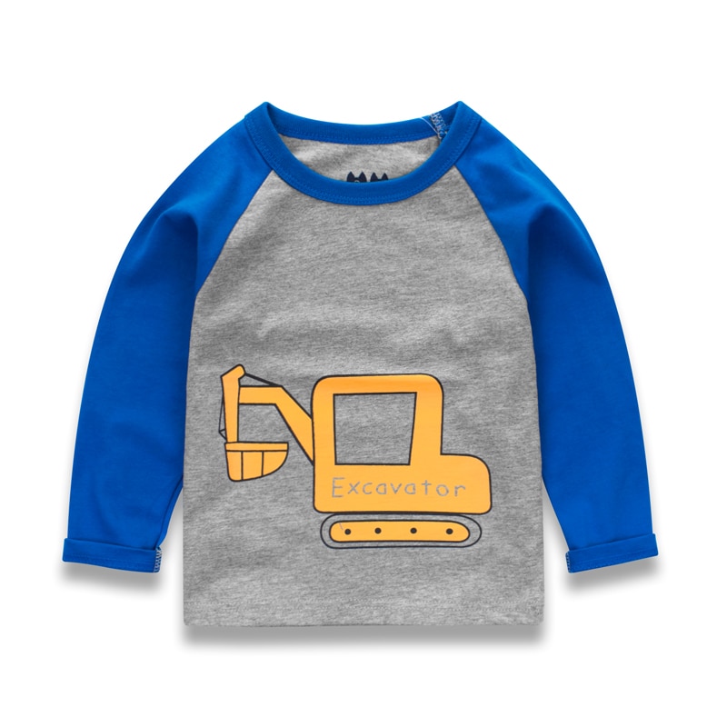 Kids Long Sleeve Shirt Cotton Sweatshirt