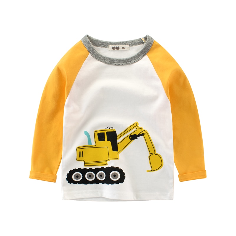 Kids Long Sleeve Shirt Cotton Sweatshirt