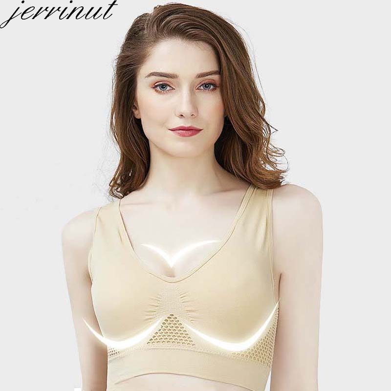 Seamless Sports Bra Push-Up Brassiere