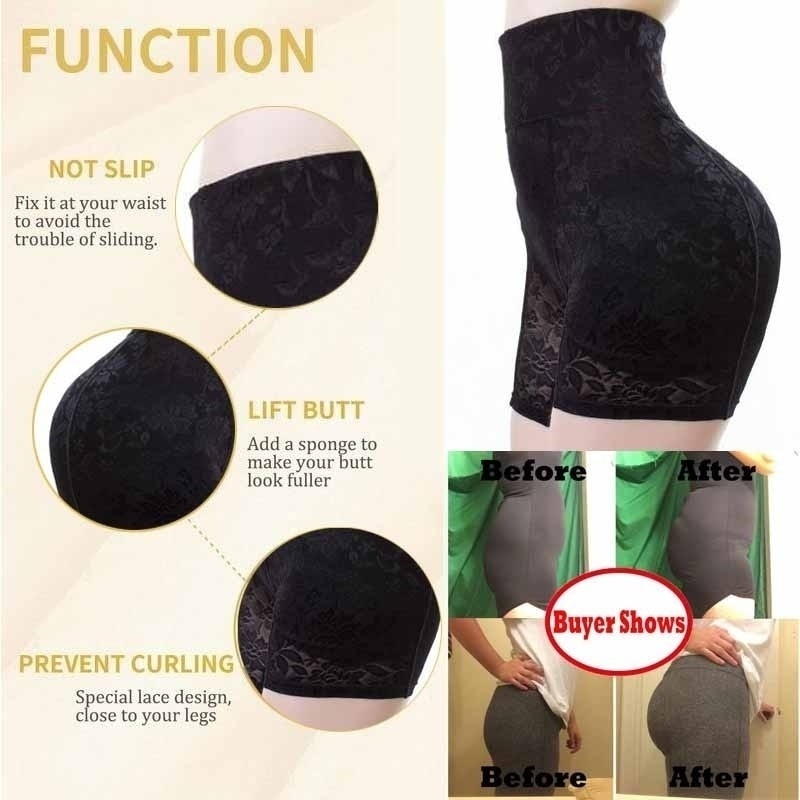 Padded Bum Pants Seamless Butt Shaper