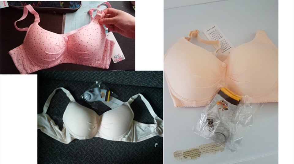 Plus Size Nursing Bras Maternity Bras (2 pcs)