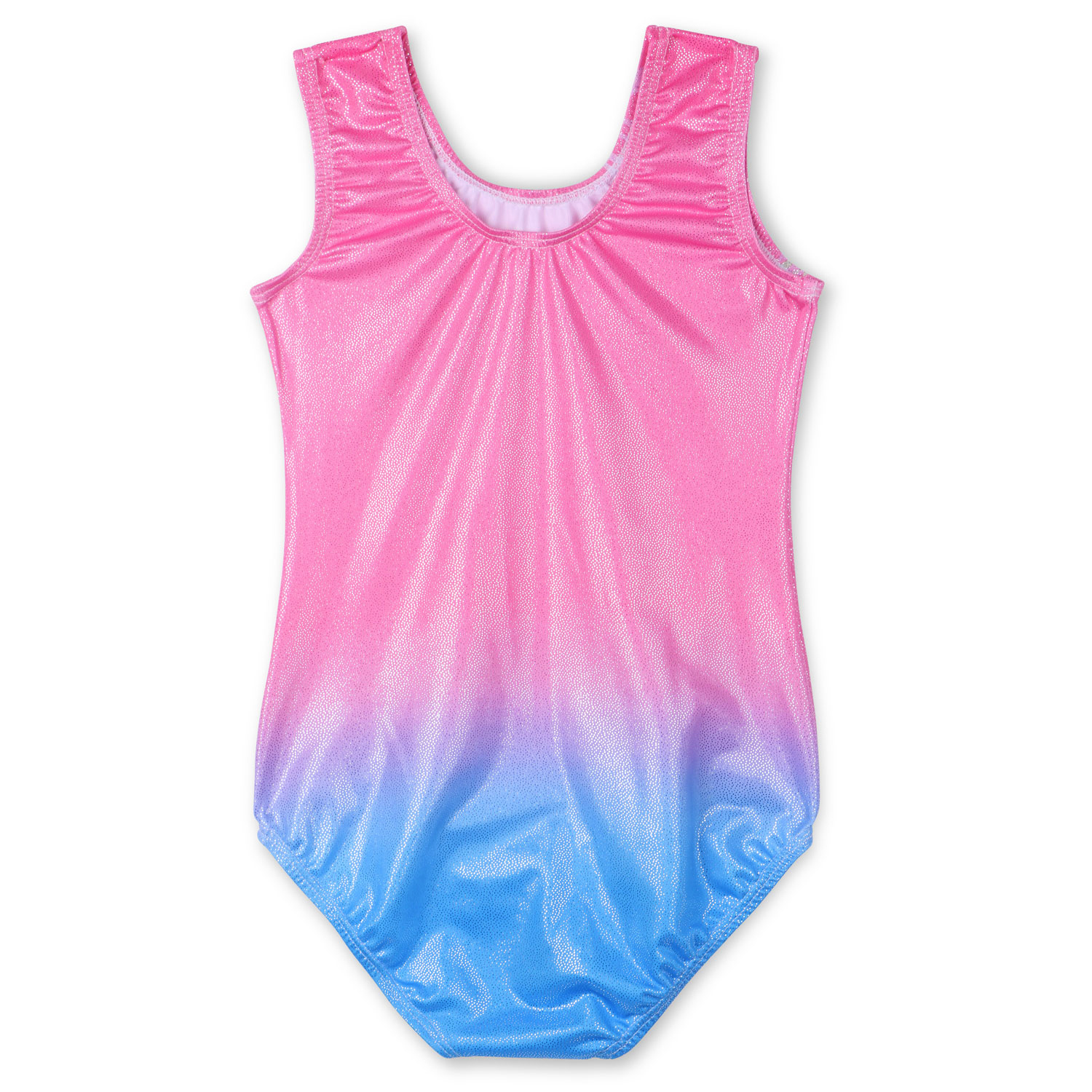 Girls Gymnastics Leotard Sleeveless Bodysuit