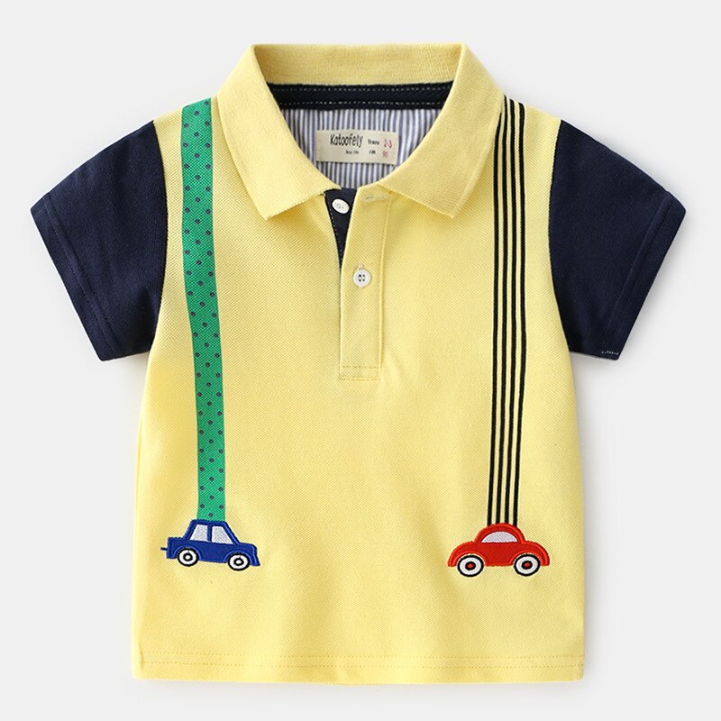 Boys Polo Shirt Cotton Shirt For Kids