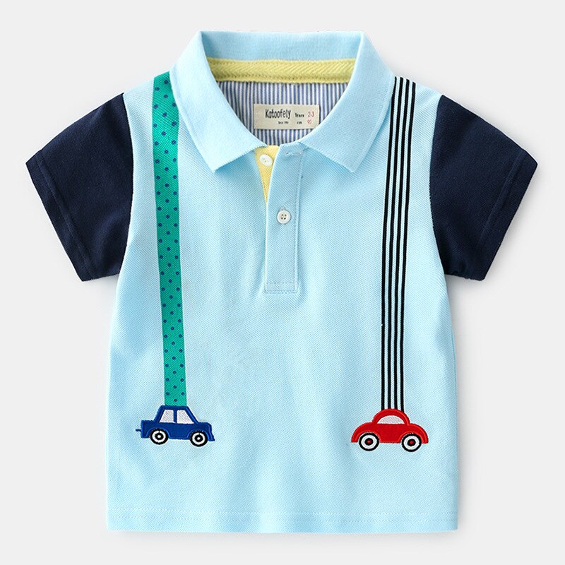 Boys Polo Shirt Cotton Shirt For Kids