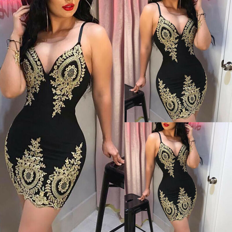 Sexy Bodycon Dress Elegant Fashionwear