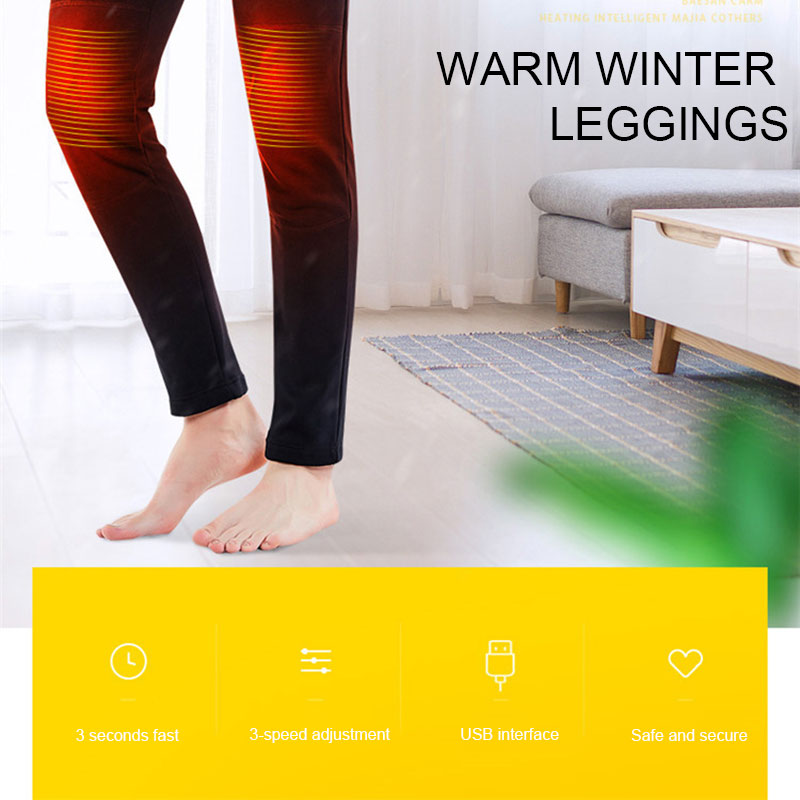 Heated Pants Washable Trousers