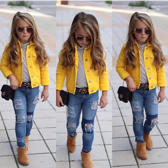 Kids Jacket Girls Fashionwear