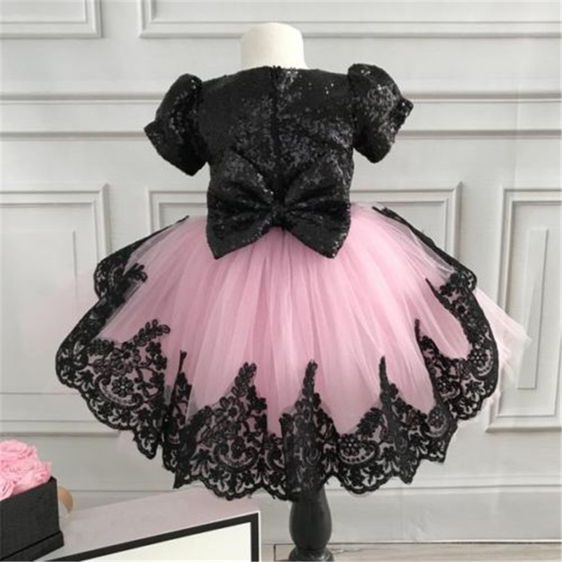 Girls Sequin Dress Party Gown