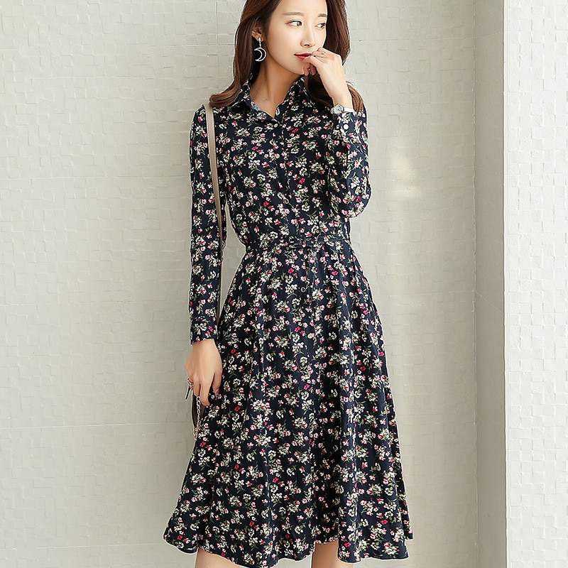 Floral Maxi Dress Ladies Casual Dress