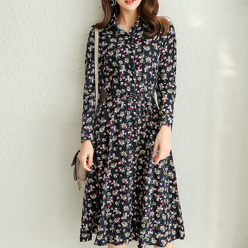 Floral Maxi Dress Ladies Casual Dress