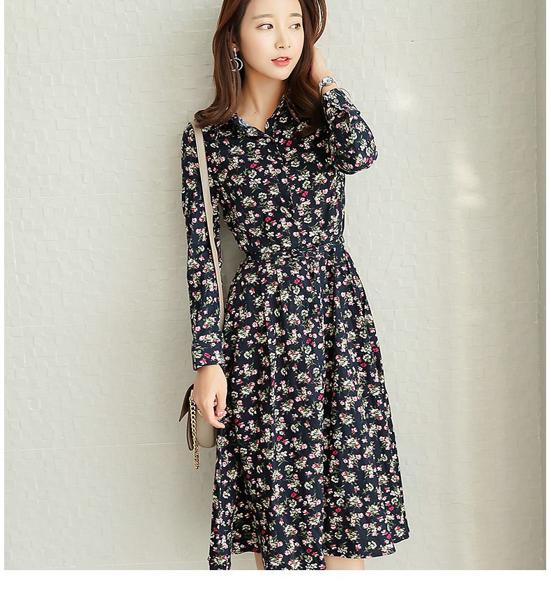 Floral Maxi Dress Ladies Casual Dress