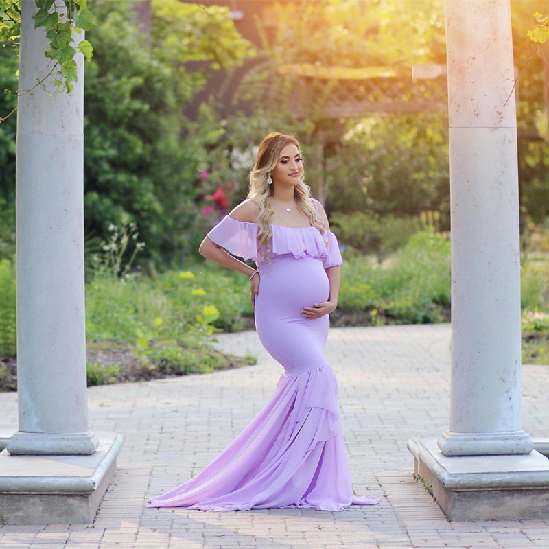 Maternity Shoot Dress Sexy Outfit