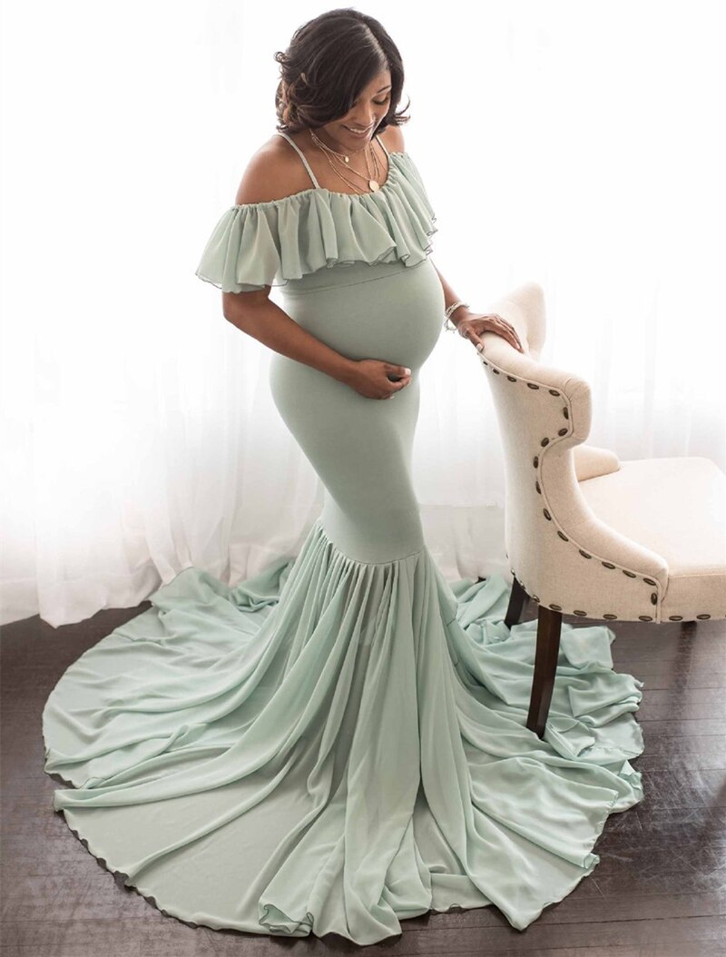 Maternity Shoot Dress Sexy Outfit