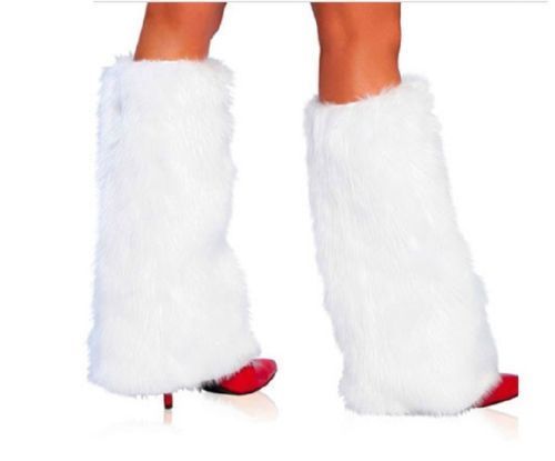 Fur Leg Warmers Faux Fur One Pair