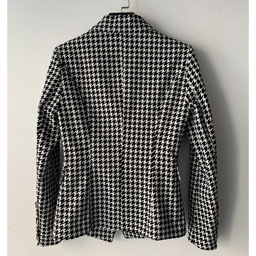 Plaid Blazer Fashionwear For Women