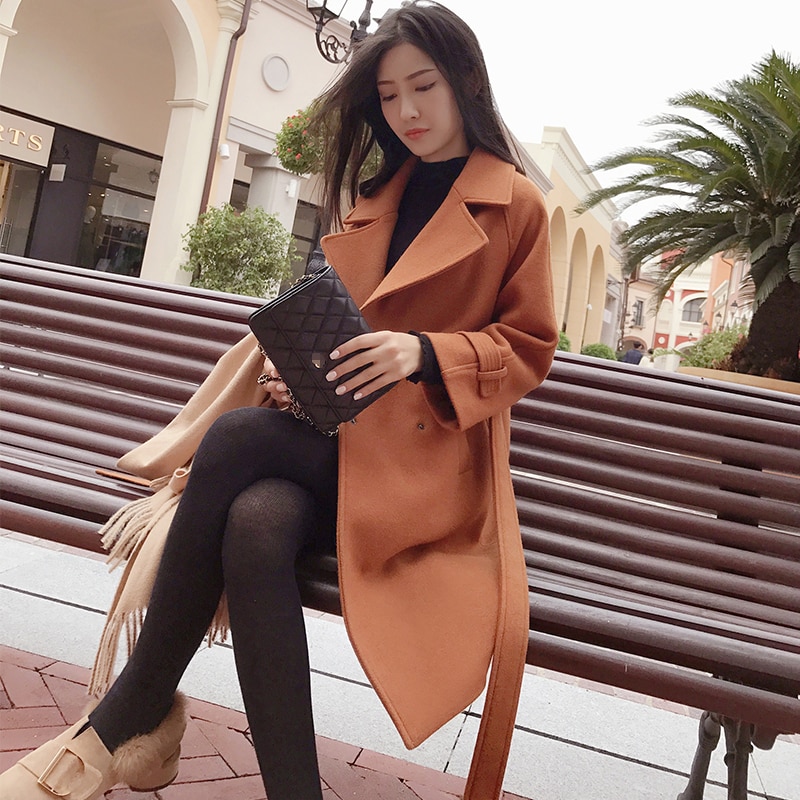 Long Overcoat For Ladies Fashion Apparel