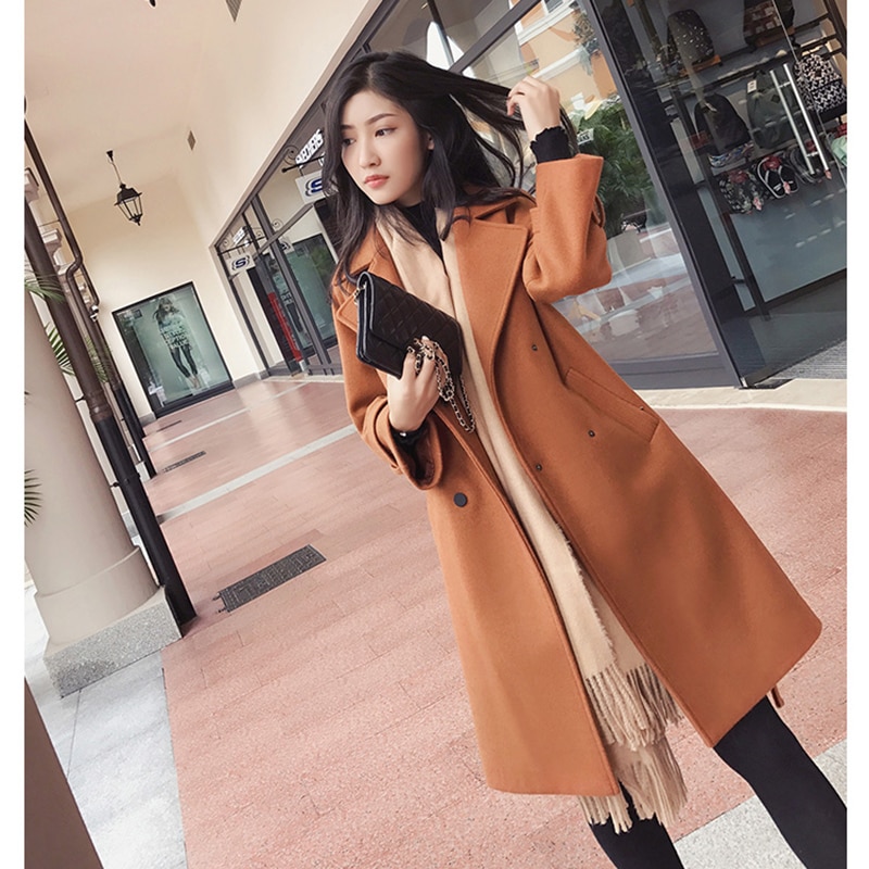 Long Overcoat For Ladies Fashion Apparel