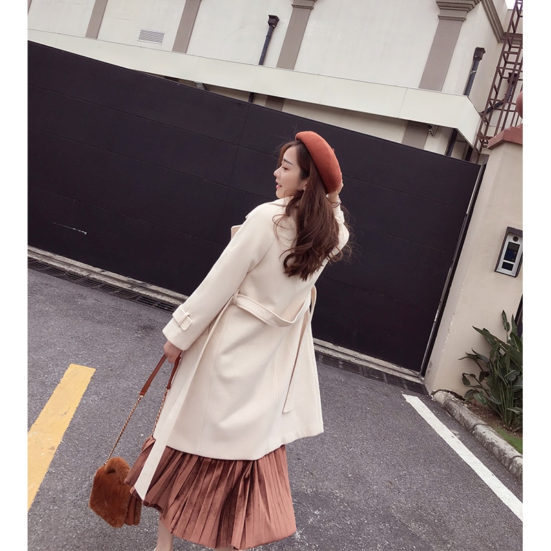 Long Overcoat For Ladies Fashion Apparel