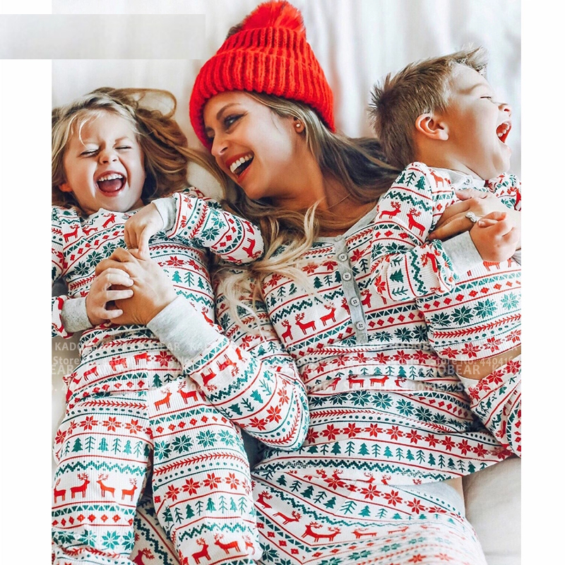 Family Christmas Pajamas Matching Outfit