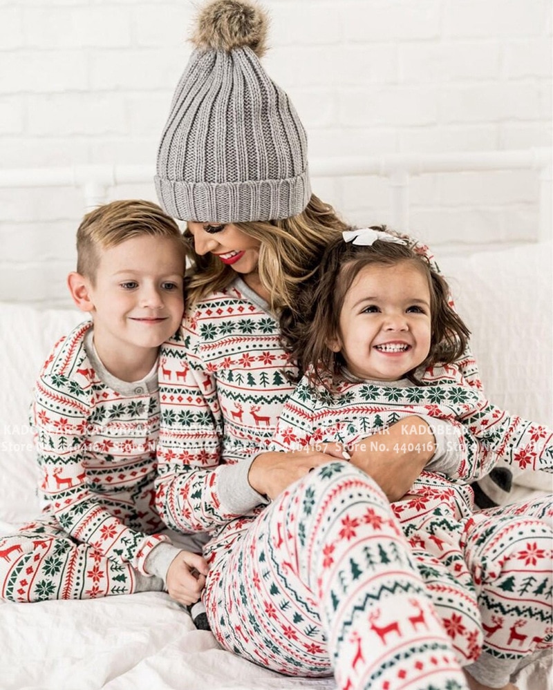 Family Christmas Pajamas Matching Outfit