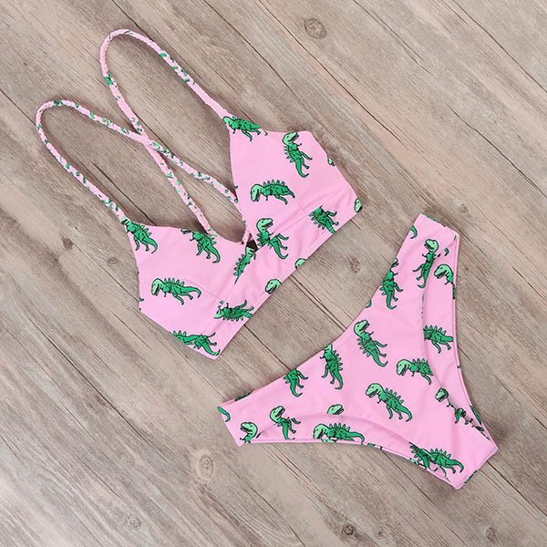 Two Piece Bikini Ladies Swimwear