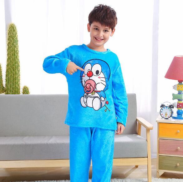 Kids Flannel Pajamas Cozy Sleepwear